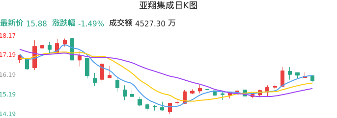整体分析-日K图：亚翔集成股票整体分析报告