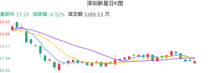 整体分析-日K图：深圳新星股票整体分析报告