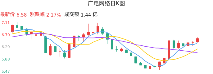 整体分析-日K图：广电网络股票整体分析报告