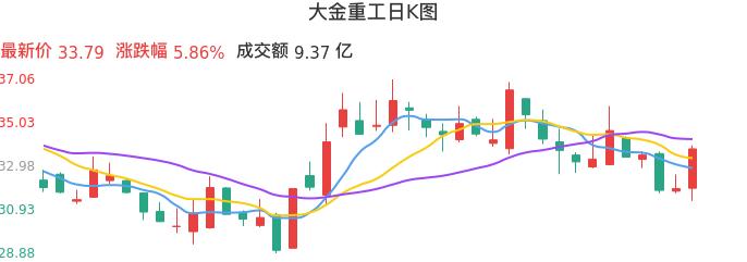 整体分析-日K图:大金重工股票整体分析报告