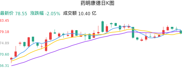 整体分析-日K图：药明康德股票整体分析报告