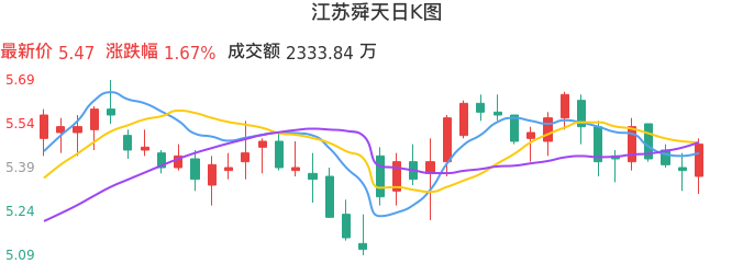 整体分析-日K图：江苏舜天股票整体分析报告