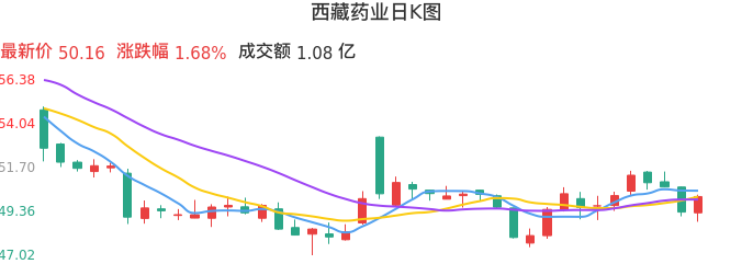 整体分析-日K图：西藏药业股票整体分析报告