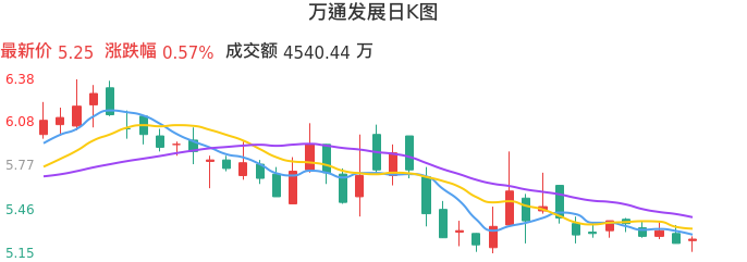 整体分析-日K图：万通发展股票整体分析报告