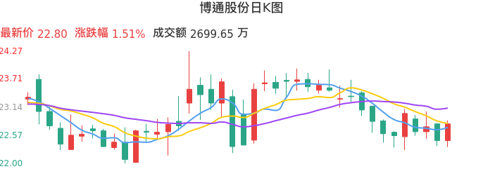 整体分析-日K图：博通股份股票整体分析报告