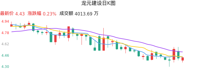 整体分析-日K图：龙元建设股票整体分析报告
