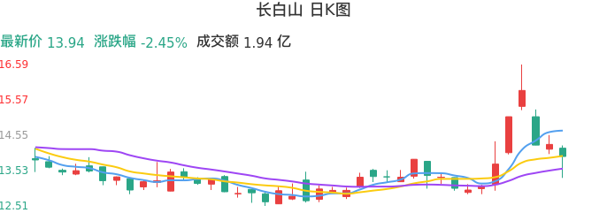 整体分析-日K图：长白山股票整体分析报告