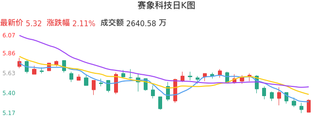 整体分析-日K图:赛象科技股票整体分析报告