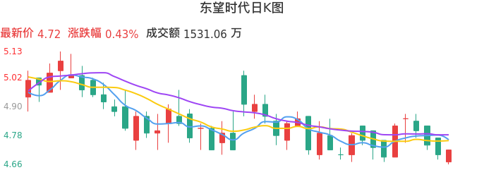 整体分析-日K图：东望时代股票整体分析报告