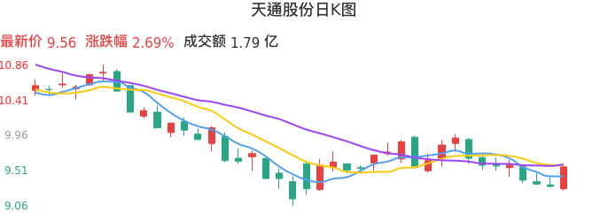 整体分析-日K图：天通股份股票整体分析报告