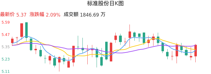 整体分析-日K图：标准股份股票整体分析报告