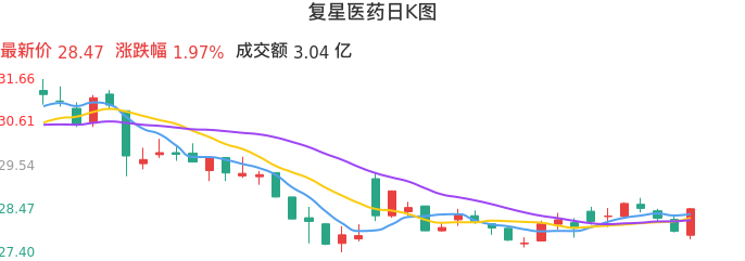 整体分析-日K图:复星医药股票整体分析报告