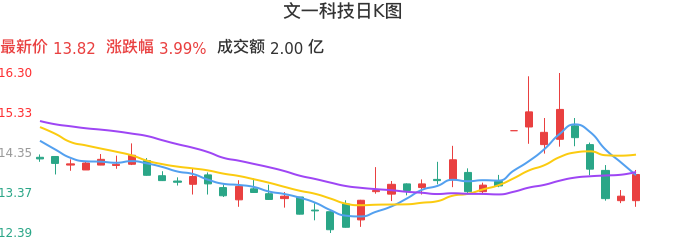 整体分析-日K图：文一科技股票整体分析报告