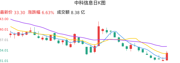 整体分析-日K图：中科信息股票整体分析报告