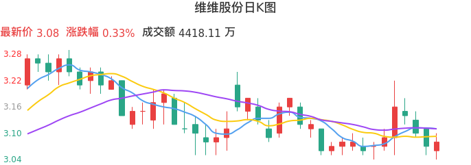 整体分析-日K图：维维股份股票整体分析报告