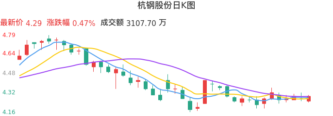 整体分析-日K图：杭钢股份股票整体分析报告