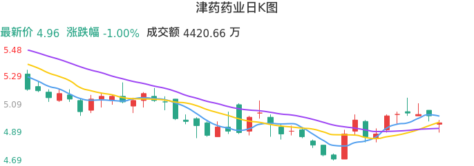 整体分析-日K图：津药药业股票整体分析报告