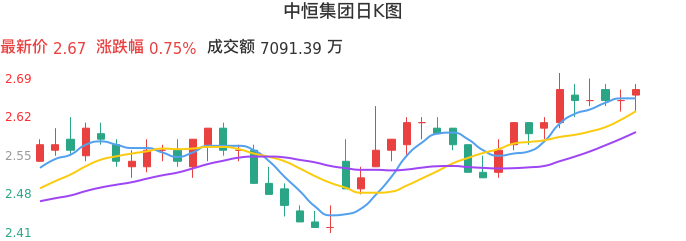 整体分析-日K图：中恒集团股票整体分析报告