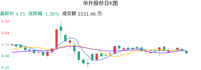 整体分析-日K图:华升股份股票整体分析报告