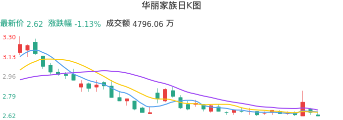 整体分析-日K图：华丽家族股票整体分析报告