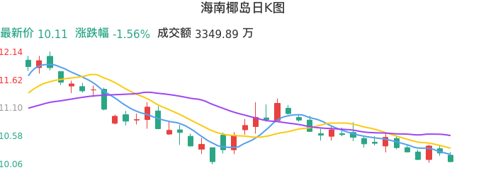 整体分析-日K图：海南椰岛股票整体分析报告