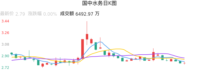 整体分析-日K图：国中水务股票整体分析报告