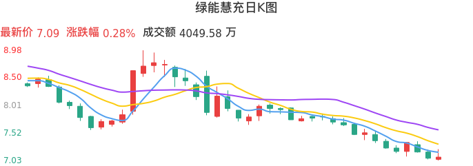 整体分析-日K图：绿能慧充股票整体分析报告