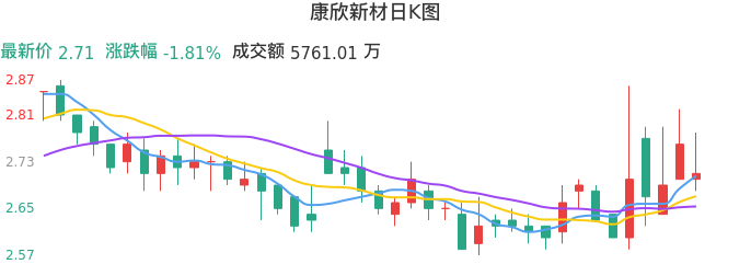 整体分析-日K图：康欣新材股票整体分析报告