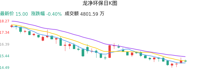 整体分析-日K图：龙净环保股票整体分析报告