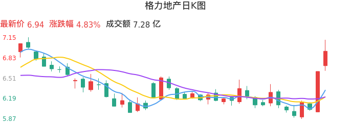 整体分析-日K图：格力地产股票整体分析报告
