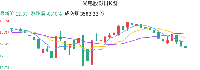 整体分析-日K图：光电股份股票整体分析报告