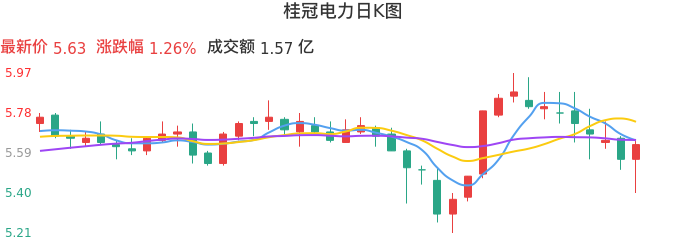 整体分析-日K图：桂冠电力股票整体分析报告