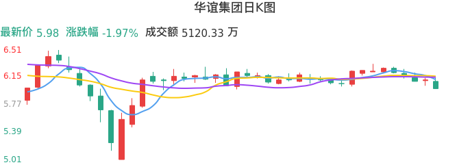 整体分析-日K图：华谊集团股票整体分析报告