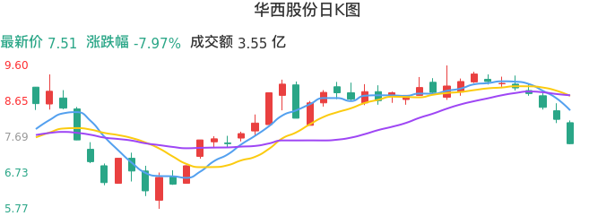 整体分析-日K图：华西股份股票整体分析报告