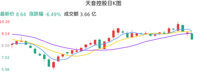 整体分析-日K图：天音控股股票整体分析报告