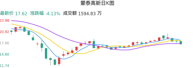 整体分析-日K图：蒙泰高新股票整体分析报告