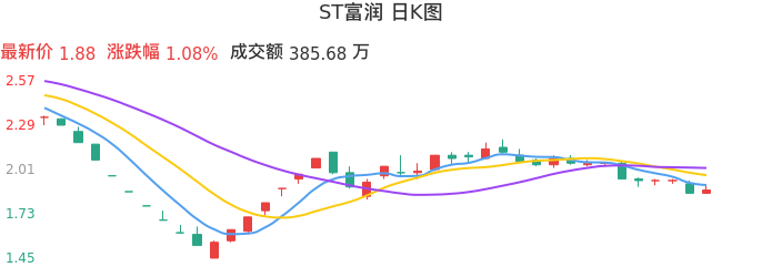 整体分析-日K图：ST富润股票整体分析报告