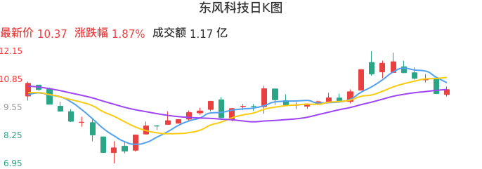 整体分析-日K图：东风科技股票整体分析报告