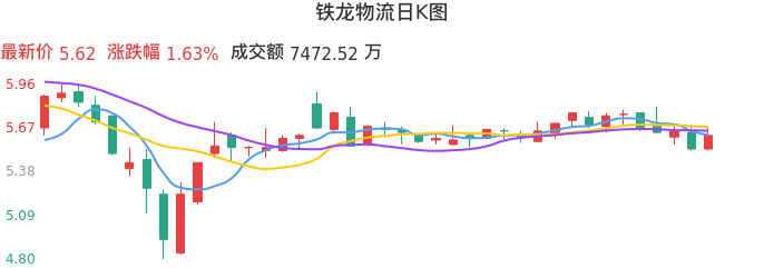 整体分析-日K图：铁龙物流股票整体分析报告