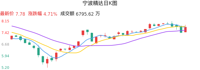 整体分析-日K图：宁波精达股票整体分析报告