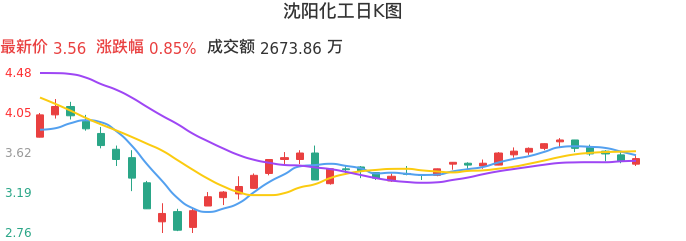 整体分析-日K图：沈阳化工股票整体分析报告
