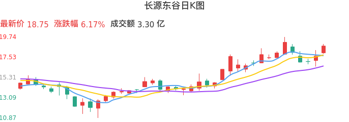 整体分析-日K图：长源东谷股票整体分析报告