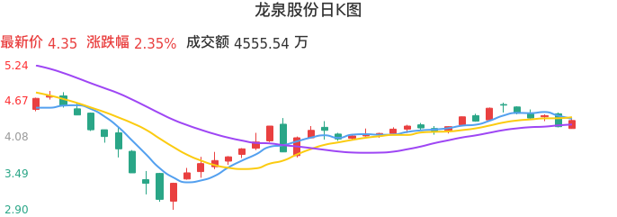 整体分析-日K图：龙泉股份股票整体分析报告
