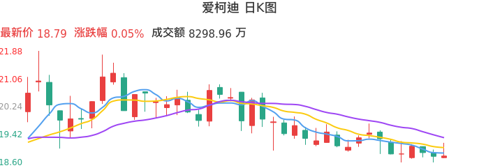 整体分析-日K图：爱柯迪股票整体分析报告