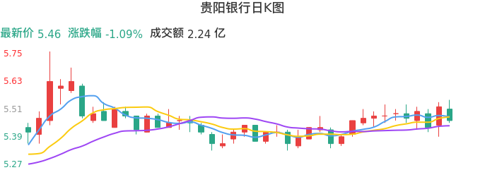 整体分析-日K图：贵阳银行股票整体分析报告