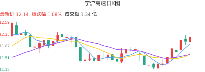 整体分析-日K图：宁沪高速股票整体分析报告