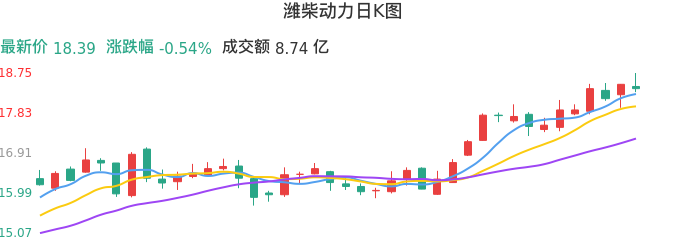 整体分析-日K图：潍柴动力股票整体分析报告