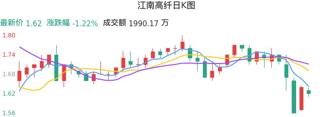 整体分析-日K图：江南高纤股票整体分析报告