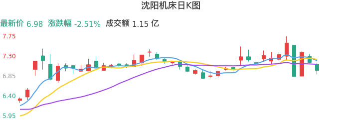 整体分析-日K图：沈阳机床股票整体分析报告
