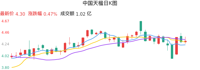 整体分析-日K图：中国天楹股票整体分析报告